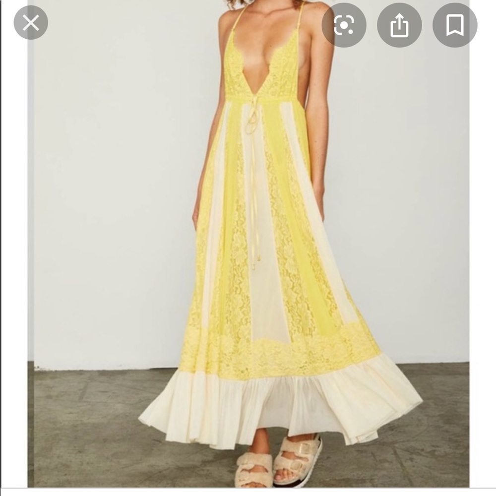 HOT AS HELL YELLOW MAXI DRESS